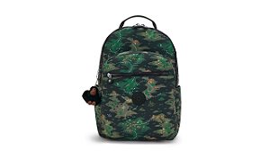 Mochila Kipling Seoul college Estampado 32L